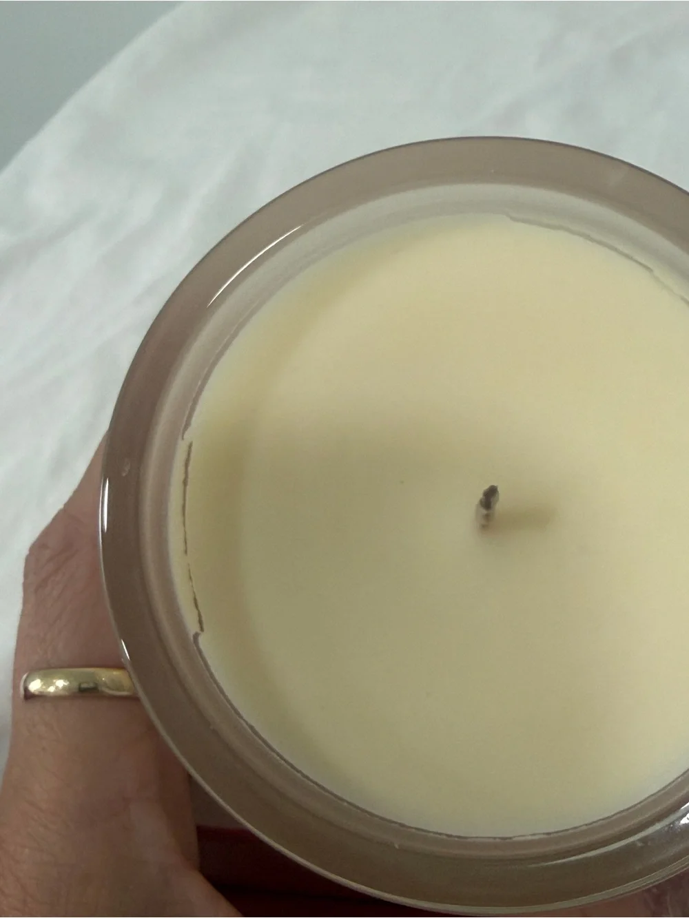 Tocca Vanilla Jasmine Candle - Red and Cream Gift Box